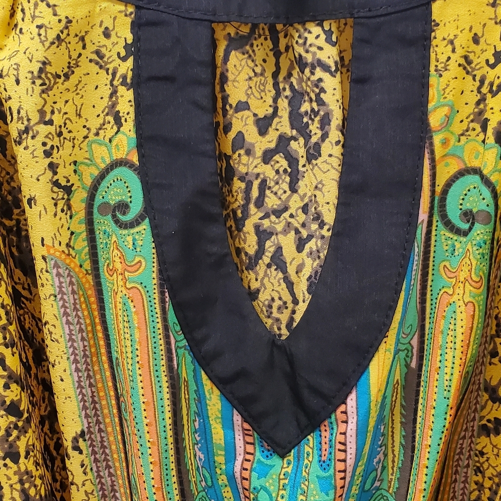 Gracia long paisley dress - Picture 7 of 8